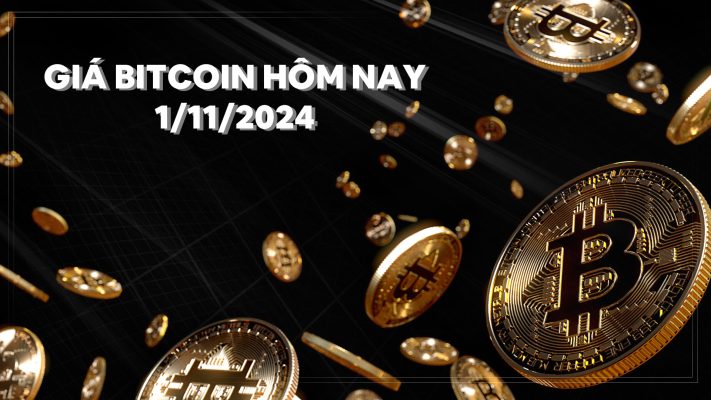 Giá Bitcoin hôm nay 1/11/2024: Điều chỉnh xuống mốc 69,200 USD